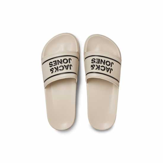 Jack And Jones Men's Pool Sliders Moonbeam 
