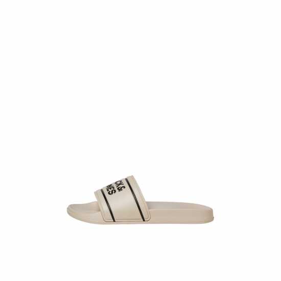 Jack And Jones Men's Pool Sliders Moonbeam 