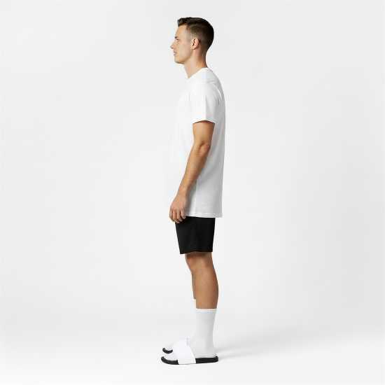 Jack Wills Logo Sliders Бяло/Черно Мъжки сандали и джапанки