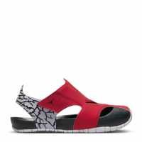 Air Jordan Flare Little Kids' Shoes Red/Black Детски сандали и джапанки