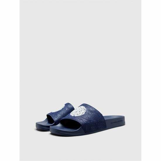 Мъжки сандали и джапанки Pretty Green Okala Embossd Sli Sn62 Морско синьо/Бяло Pretty Green Okala Embossd Sli Sn62 Морско синьо/Бяло Мъжки сандали и джапанки