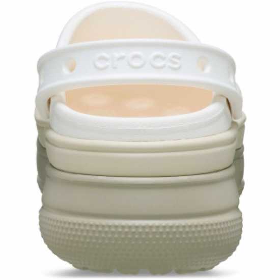 Crocs Clsc Stkd Clg Sn99 Chalk Crocs Clsc Stkd Clg Sn99 Chalk