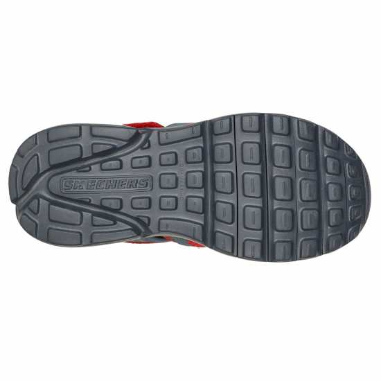 Skechers Rzr Rsh Sdl Ch99 Red/Charcoal Детски туристически обувки