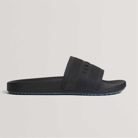 Ted Baker Men's Pool Sliders Black Ted Baker Men's Pool Sliders Black