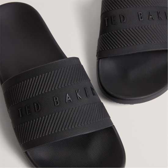 Ted Baker Men's Pool Sliders Black Ted Baker Men's Pool Sliders Black