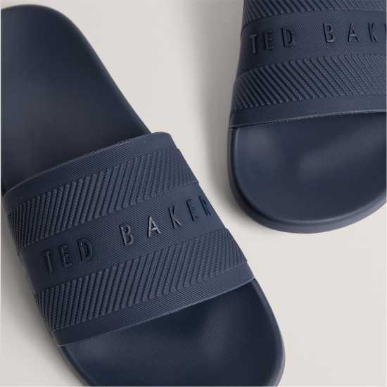 Ted Baker Men's Pool Sliders Navy Ted Baker Men's Pool Sliders Navy