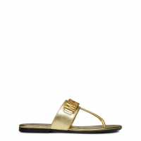 Moschino Gold Sandals Girls  Бебешки обувки и маратонки