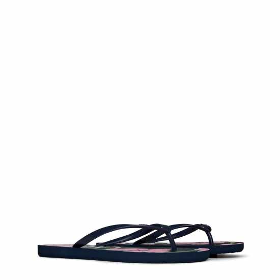 Roxy Floral Flip-Flops Womens Ярко бяло Дамски сандали и джапанки