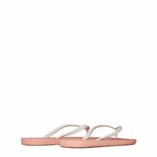 Roxy Floral Flip-Flops Womens Салмон Дамски сандали и джапанки