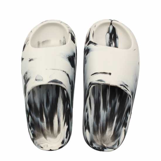 Мъжки сандали и джапанки Jack Wills Chunky Sliders Бял мрамор Jack Wills Chunky Sliders Бял мрамор Мъжки сандали и джапанки