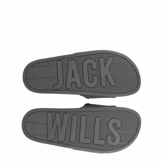 Мъжки сандали и джапанки Jack Wills Logo Sliders Сланина Jack Wills Logo Sliders Сланина Мъжки сандали и джапанки