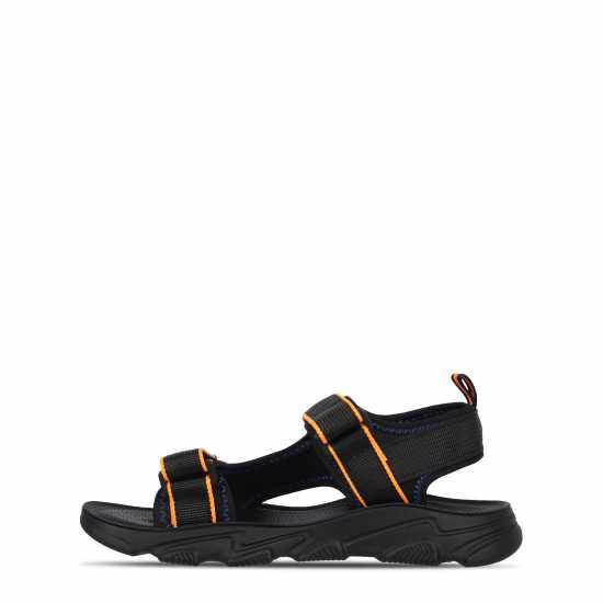 Slazenger Tide Sandals Childrens Черно/Оранжево 