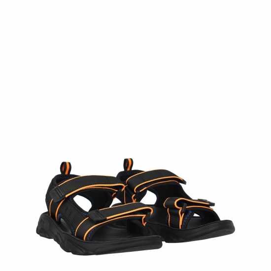 Slazenger Tide Sandals Childrens Черно/Оранжево 