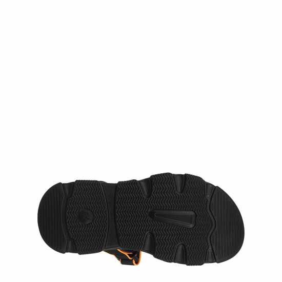 Slazenger Tide Sandals Childrens Черно/Оранжево 