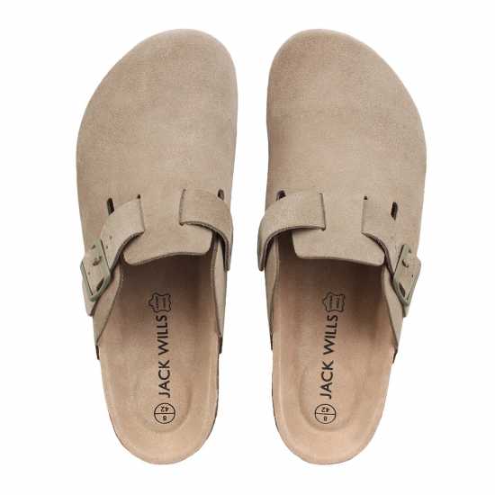 Jack Wills Mule Sandals Тоуп Jack Wills Mule Sandals Тоуп