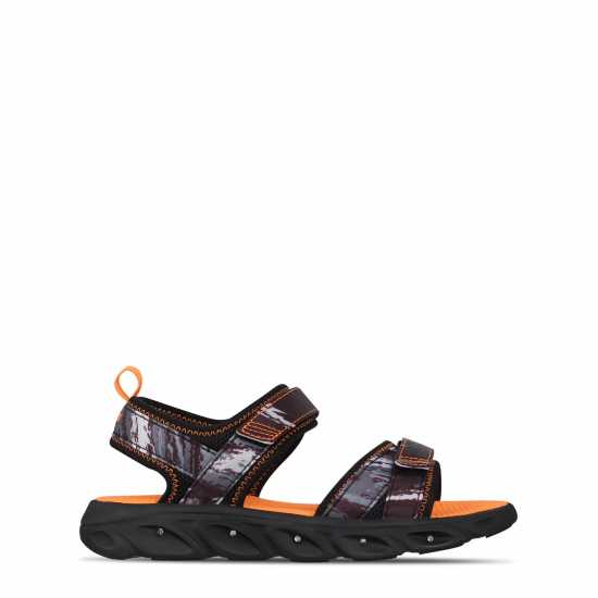 Slazenger Light Up Sole Sandals Juniors Черно Slazenger Light Up Sole Sandals Juniors Черно