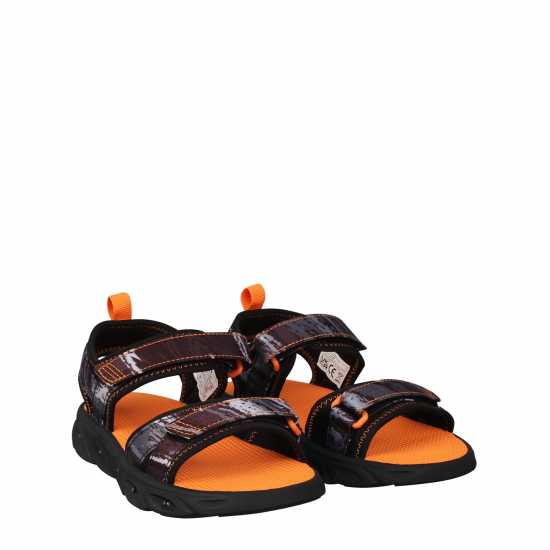 Slazenger Light Up Sole Sandals Juniors Черно Slazenger Light Up Sole Sandals Juniors Черно