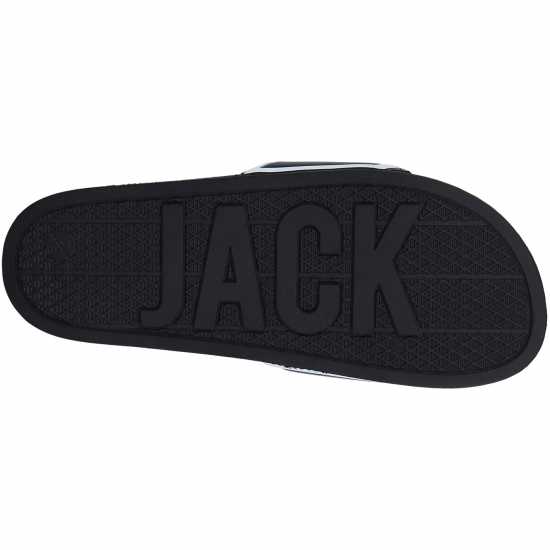Jack Wills Jack Logo Sliders Черно 