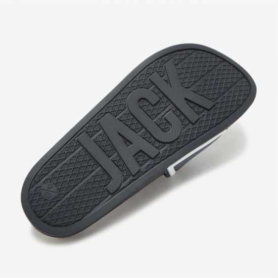 Мъжки сандали и джапанки Jack Wills Logo Sliders Морска синьо Jack Wills Logo Sliders Морска синьо Мъжки сандали и джапанки