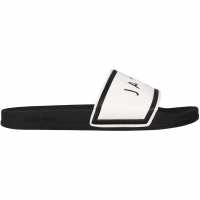 Jack Wills Logo Sliders Бяло/Черно Мъжки сандали и джапанки