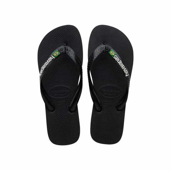 Мъжки сандали и джапанки Havaianas Дамски Джапанки Brasil Logo Flip Flops Черно 1069 Havaianas Дамски Джапанки Brasil Logo Flip Flops Черно 1069 Мъжки сандали и джапанки