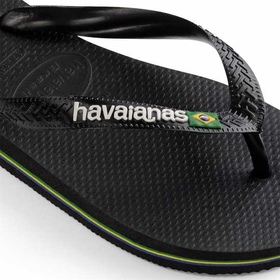 Мъжки сандали и джапанки Havaianas Дамски Джапанки Brasil Logo Flip Flops Черно 1069 Havaianas Дамски Джапанки Brasil Logo Flip Flops Черно 1069 Мъжки сандали и джапанки