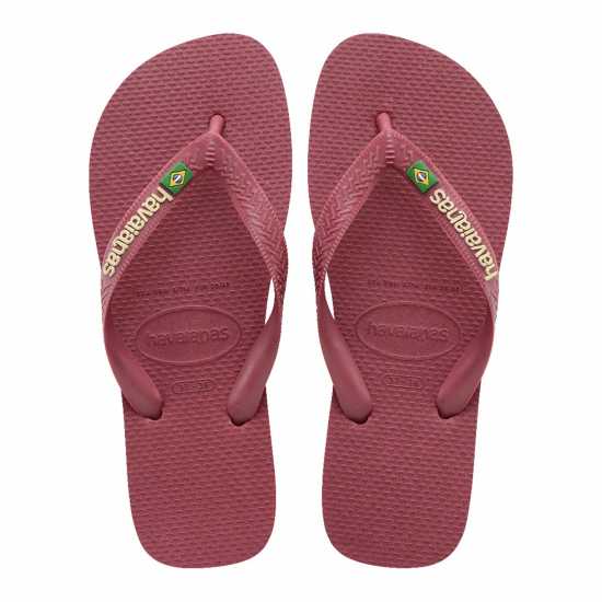 Havaianas Brasil Logo Flip Flops  