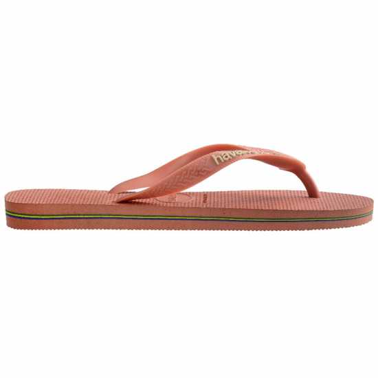 Havaianas Дамски Джапанки Brasil Logo Flip Flops Pink Clay Мъжки сандали и джапанки