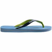 Havaianas Дамски Джапанки Brasil Logo Flip Flops Lavender Blue 