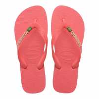 Havaianas Дамски Джапанки Brasil Logo Flip Flops Tropical Мъжки сандали и джапанки