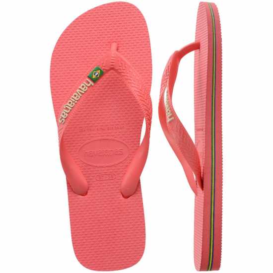 Havaianas Дамски Джапанки Brasil Logo Flip Flops Tropical Мъжки сандали и джапанки