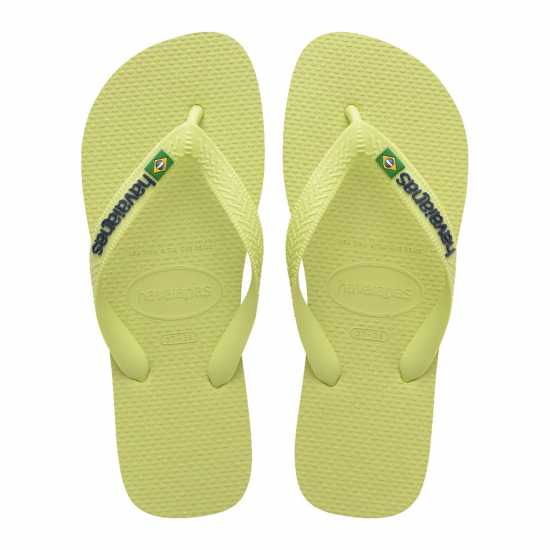Havaianas Дамски Джапанки Brasil Logo Flip Flops Matcha Green Мъжки сандали и джапанки
