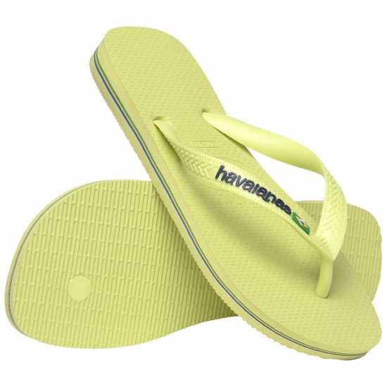 Havaianas Дамски Джапанки Brasil Logo Flip Flops Matcha Green Мъжки сандали и джапанки