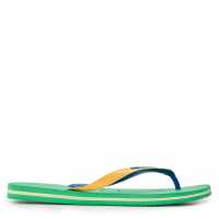 Havaianas Brasil Logo Flip Flops  