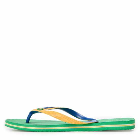 Havaianas Brasil Logo Flip Flops  