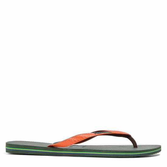 Havaianas Brasil Logo Flip Flops  