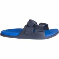 Chaco Chillos Slide Sandal Mens Активно синьо