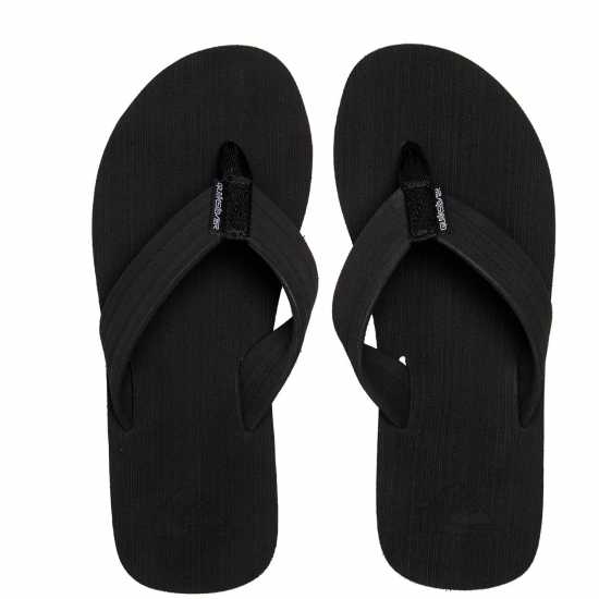 Quiksilver Мъжки Джапанки Molokai Layback Flip Flops Mens Черно Quiksilver Мъжки Джапанки Molokai Layback Flip Flops Mens Черно