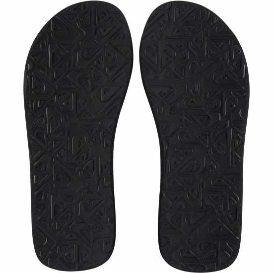 Quiksilver Мъжки Джапанки Molokai Layback Flip Flops Mens Черно Quiksilver Мъжки Джапанки Molokai Layback Flip Flops Mens Черно