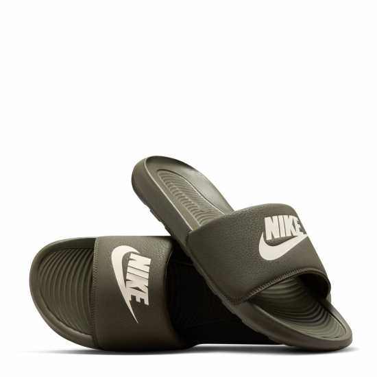 Мъжки сандали и джапанки Nike Victori One Mens Slides Хаки/Платно Nike Victori One Mens Slides Хаки/Платно Мъжки сандали и джапанки