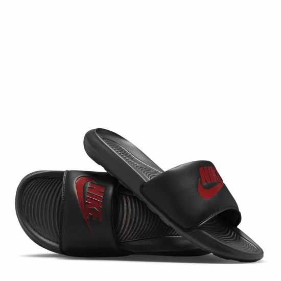 Nike Victori One Mens Slides Черно/Уни Червено Мъжки сандали и джапанки
