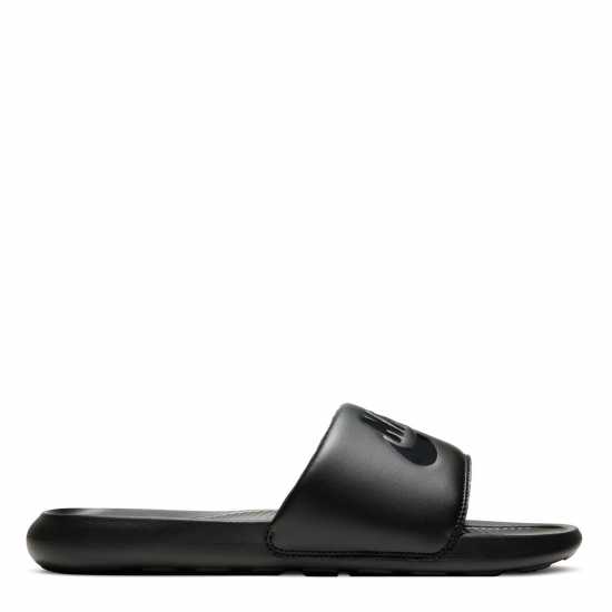 Nike Victori One Mens Slides Трикратно черно Мъжки сандали и джапанки