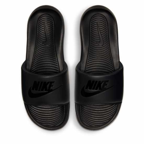Nike Victori One Mens Slides Трикратно черно Мъжки сандали и джапанки