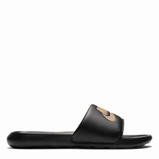 Nike Victori One Mens Slides Black/Metallic Мъжки сандали и джапанки