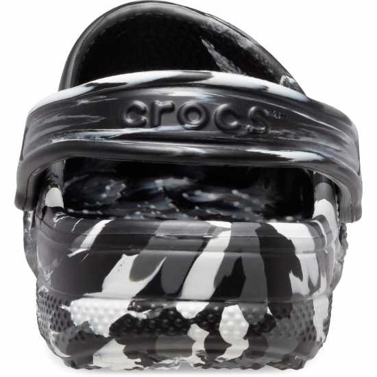 Crocs Baya Marbled Clogs Mens Черно/Бяло 