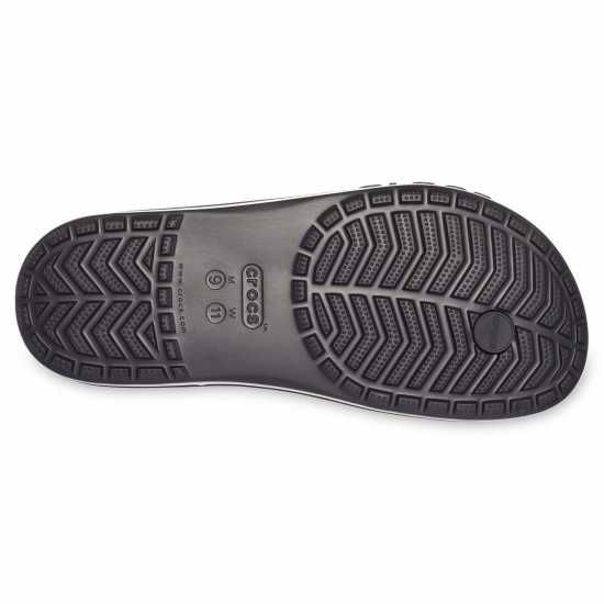 Crocs Мъжки Джапанки Bayaband Flip Flop Mens Черно/Бяло 