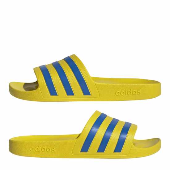 Мъжки сандали и джапанки Adidas Adilette Aqua Slide Mens Жълто/Кралско Adidas Adilette Aqua Slide Mens Жълто/Кралско Мъжки сандали и джапанки