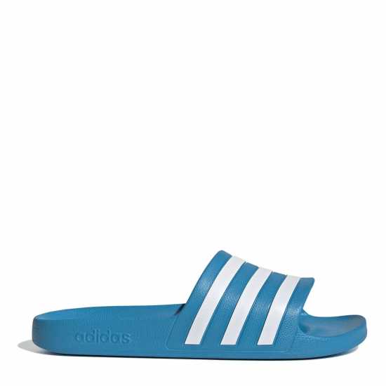 Adidas Adilette Aqua Slide Mens Сол Син/Бял Мъжки сандали и джапанки