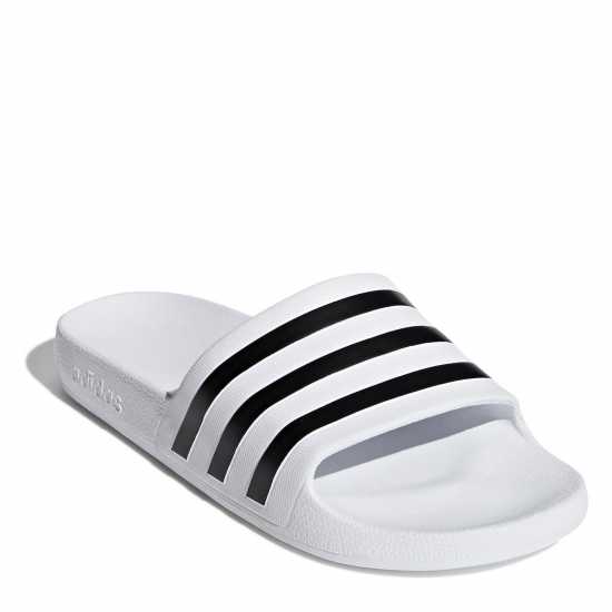 Мъжки сандали и джапанки Adidas Adilette Aqua Slide Mens Бяло/Черно Adidas Adilette Aqua Slide Mens Бяло/Черно Мъжки сандали и джапанки