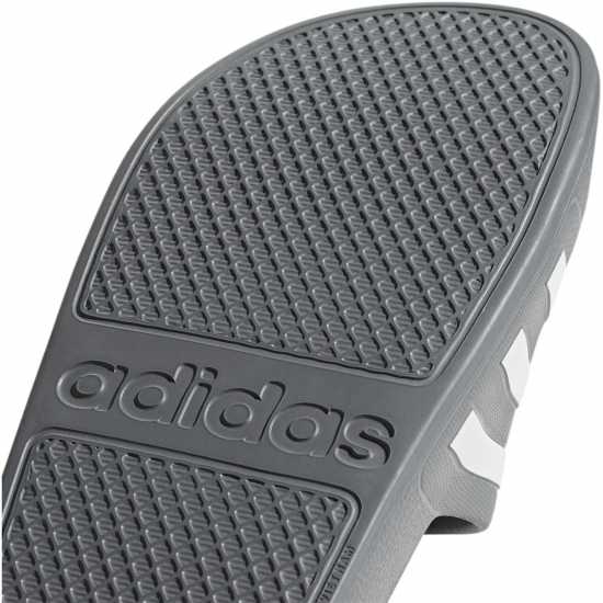 Мъжки сандали и джапанки Adidas Adilette Aqua Slide Mens Сиво/Бяло Adidas Adilette Aqua Slide Mens Сиво/Бяло Мъжки сандали и джапанки
